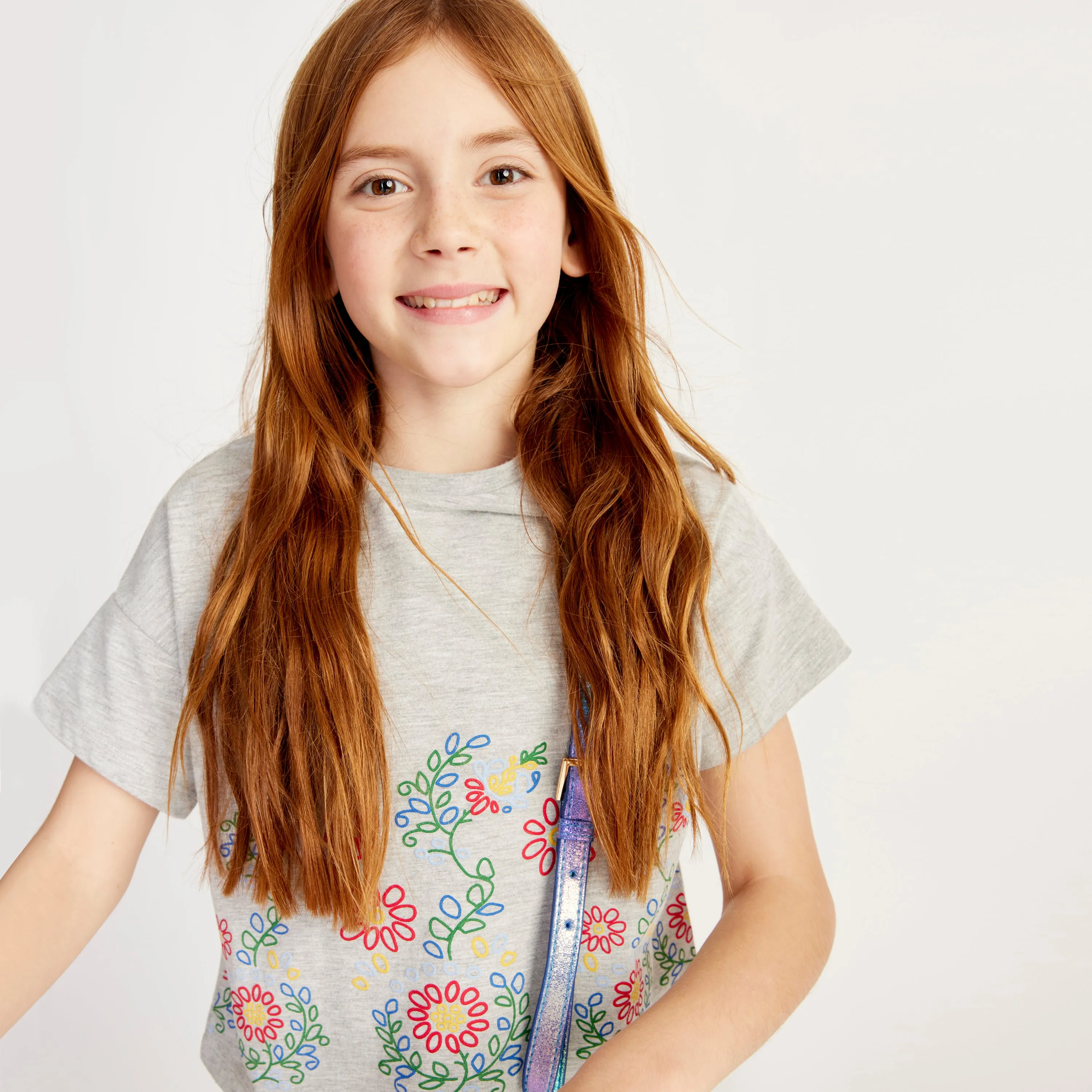 Boarder Floral Tee