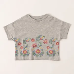 Boarder Floral Tee