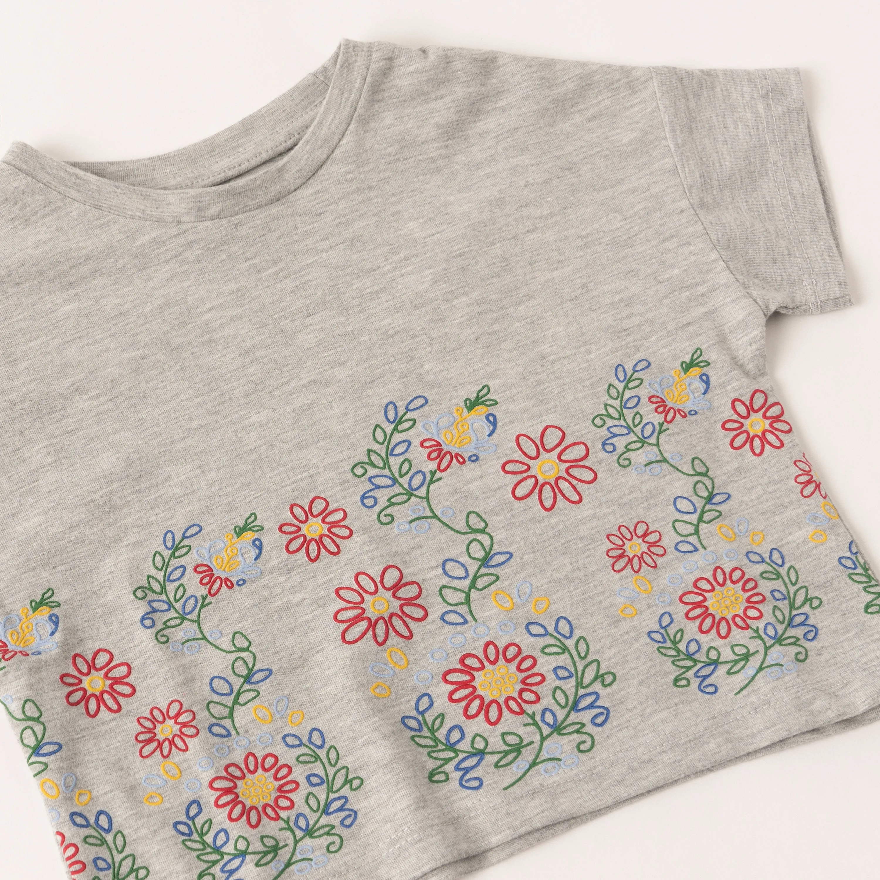 Boarder Floral Tee