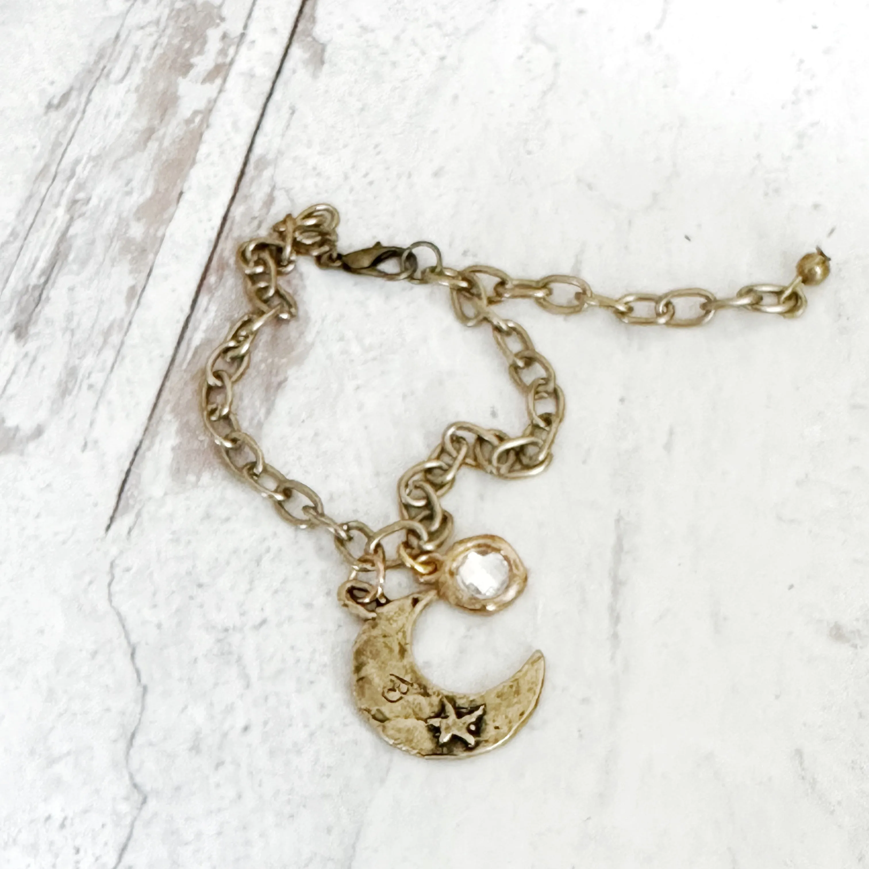 Boho Chic Bracelets , Gold and Bronze Chains, Warm Color Seed Bead Stack