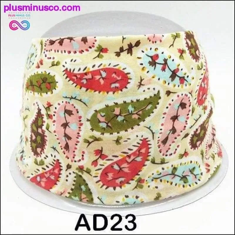 Boho Cotton Headband for Women Cashew Totem Wide Hair Bands