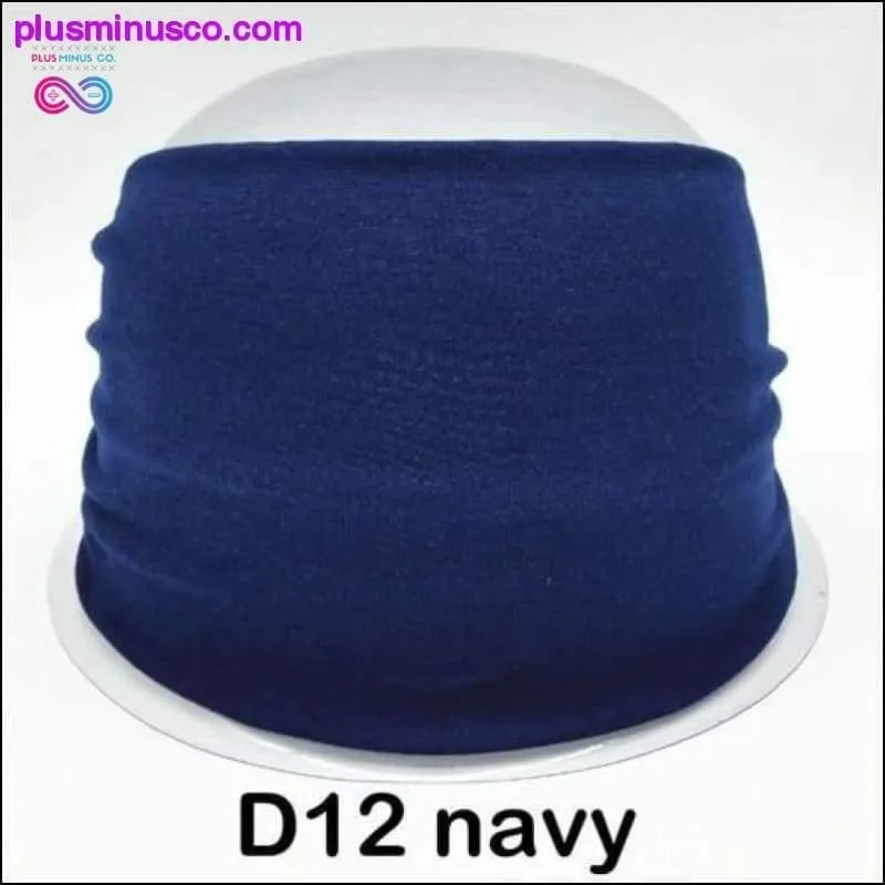 Boho Elastic Wide Turban for Women at PlusMinusCo.com