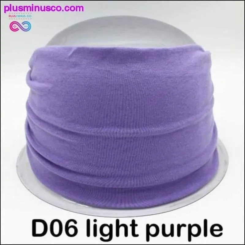 Boho Elastic Wide Turban for Women at PlusMinusCo.com