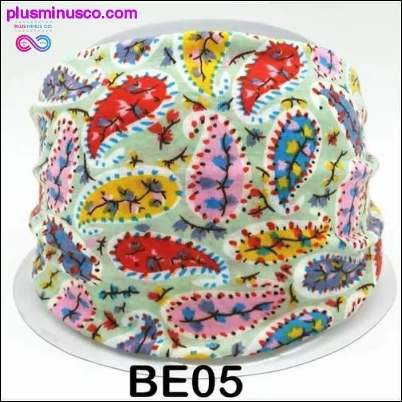 Boho Elastic Wide Turban for Women at PlusMinusCo.com
