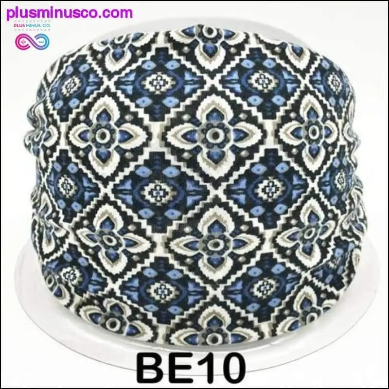 Boho Elastic Wide Turban for Women at PlusMinusCo.com