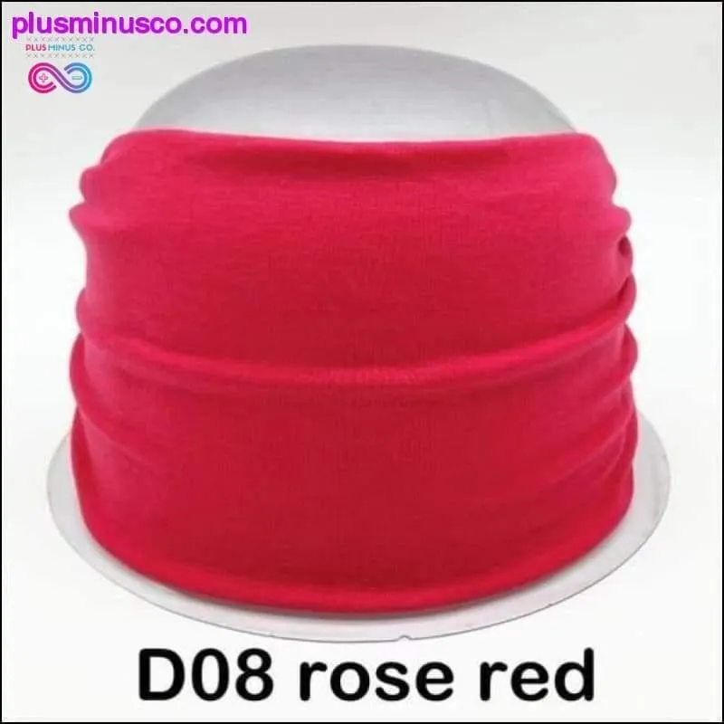 Boho Elastic Wide Turban for Women at PlusMinusCo.com
