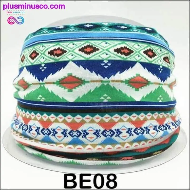 Boho Elastic Wide Turban for Women at PlusMinusCo.com