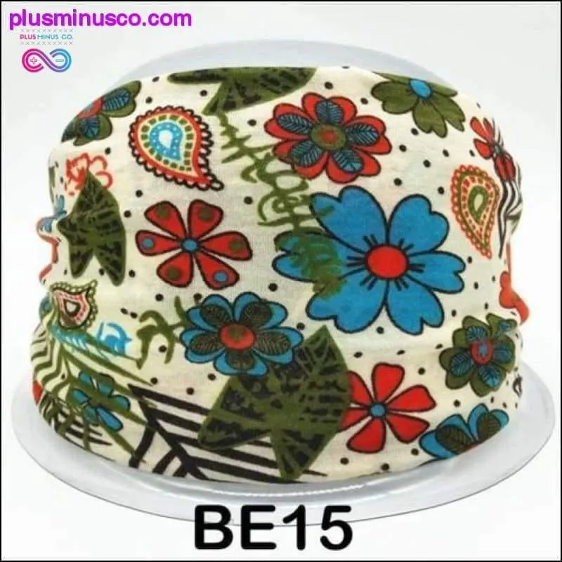 Boho Elastic Wide Turban for Women at PlusMinusCo.com
