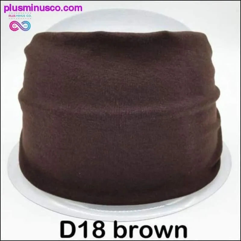 Boho Elastic Wide Turban for Women at PlusMinusCo.com
