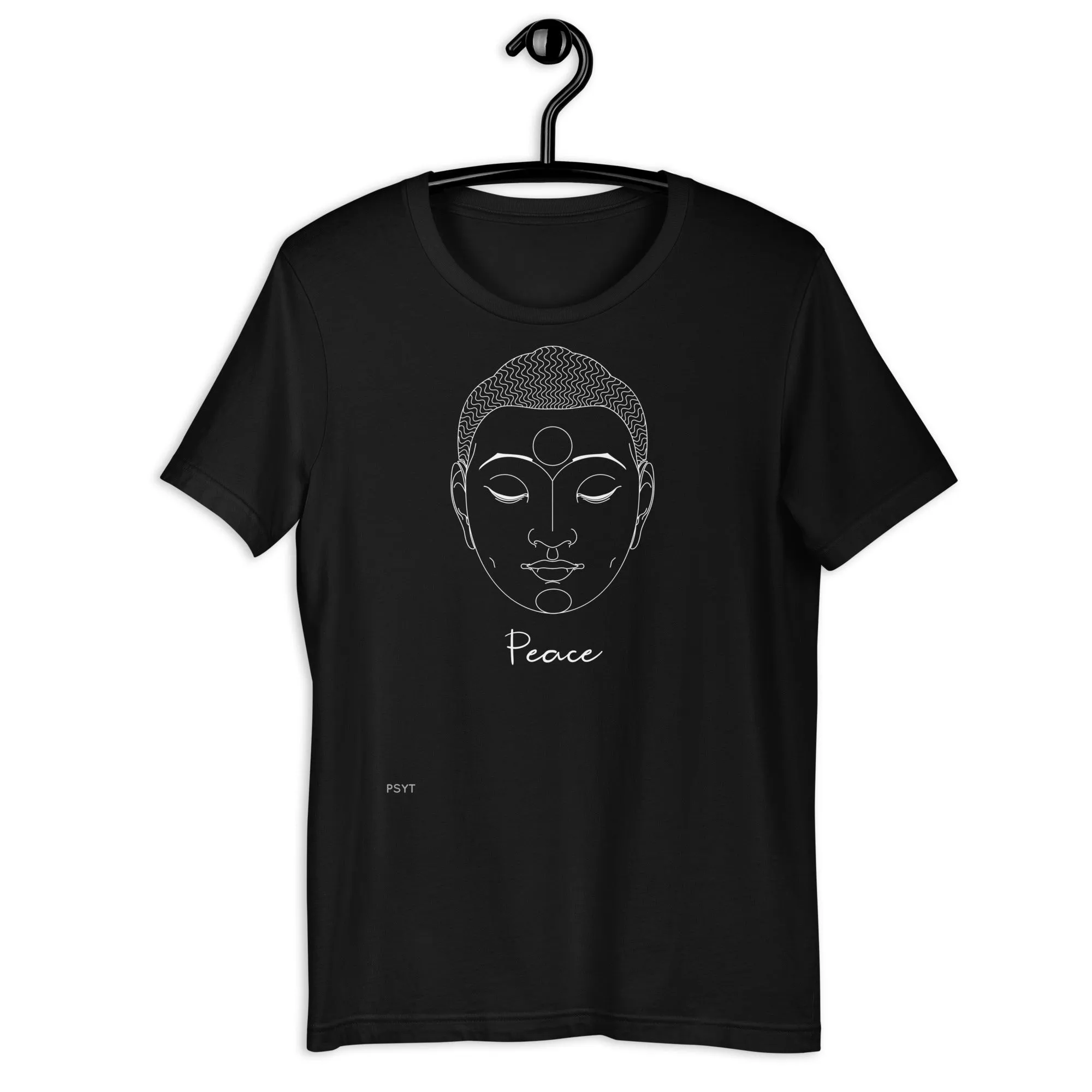 Buddha Face Peace Dark Color Shirt