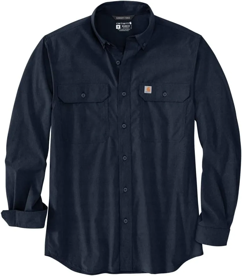 Carhartt Men's Force Relaxed Fit Lightweight Long Sleeve Shirt