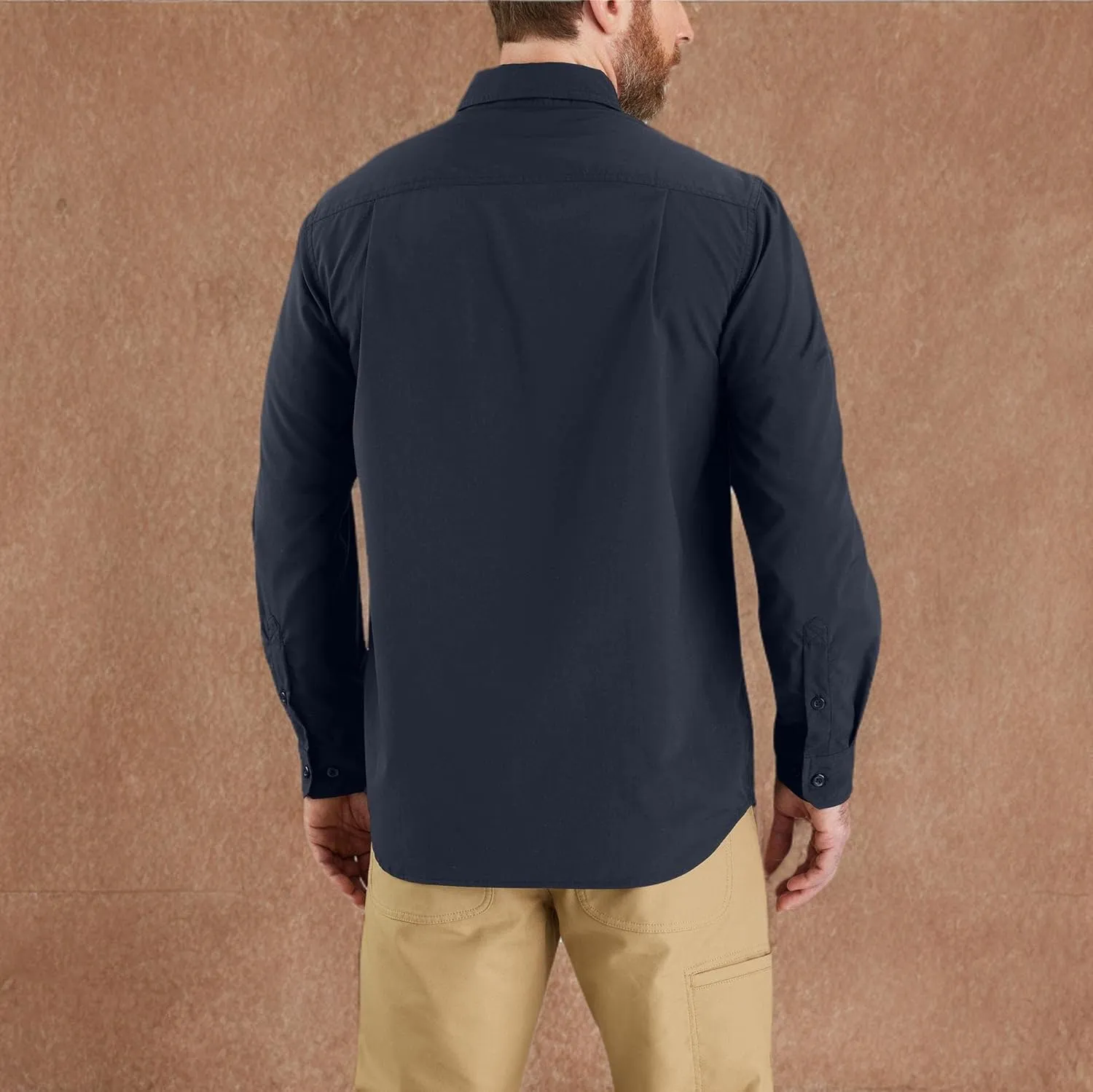 Carhartt Men's Force Relaxed Fit Lightweight Long Sleeve Shirt