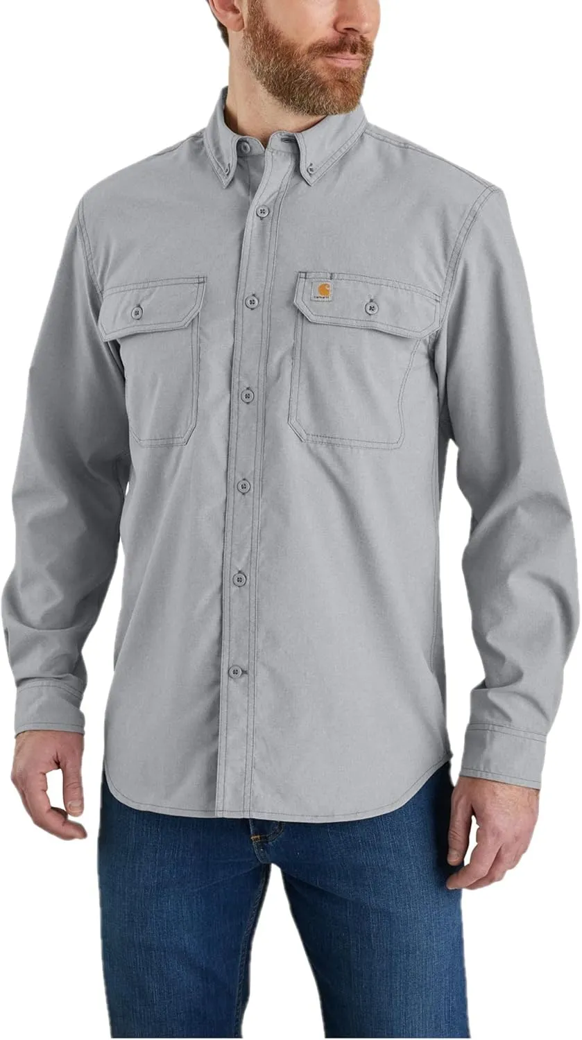 Carhartt Men's Force Relaxed Fit Lightweight Long Sleeve Shirt