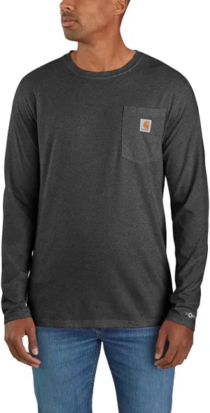 Carhartt Men's Force Relaxed Fit Midweight Long-Sleeve Pocket T-Shirt
