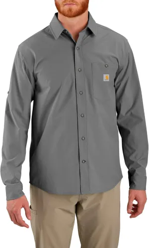Carhartt Men's Force Sun Defender Relaxed Fit Lightweight Long-Sleeve Shirt