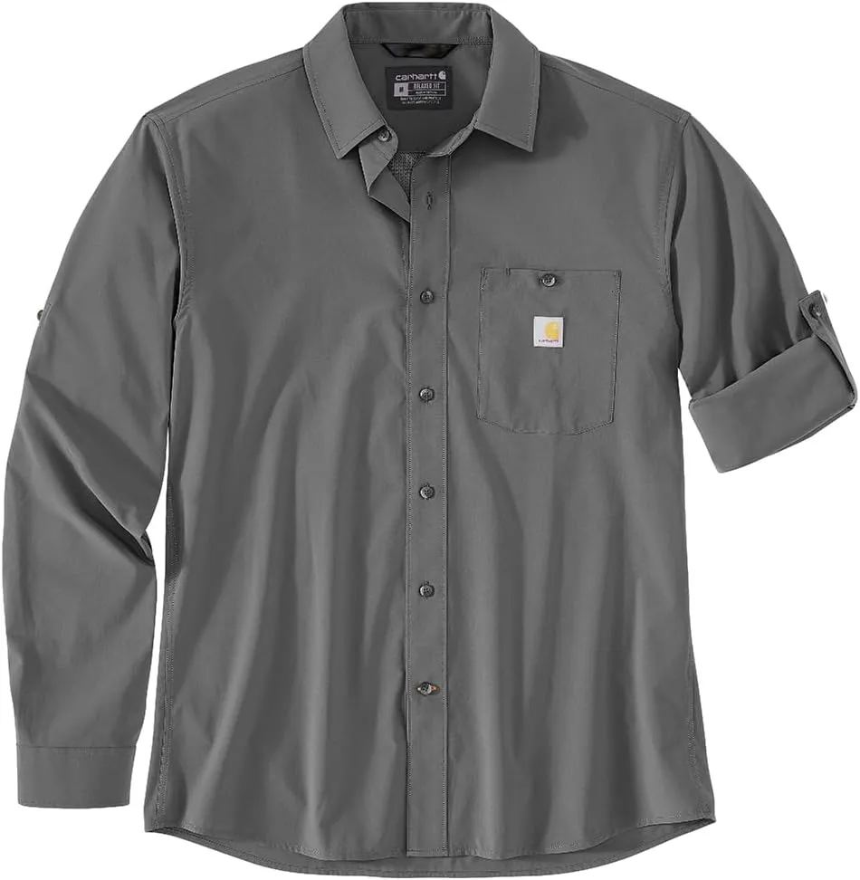 Carhartt Men's Force Sun Defender Relaxed Fit Lightweight Long-Sleeve Shirt