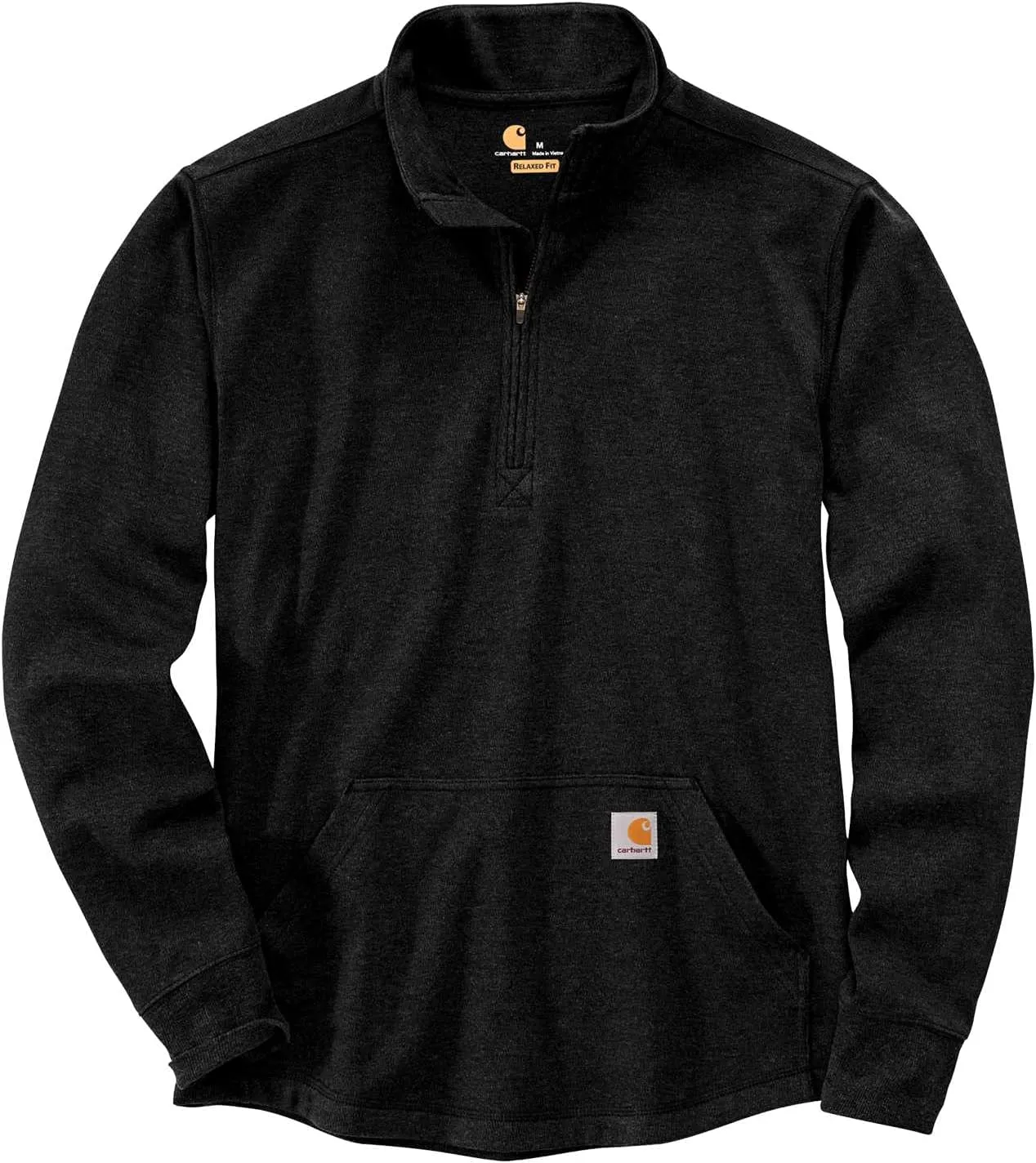 Carhartt Men's Relaxed Fit Heavyweight Long-Sleeve 1/2-zip Thermal Shirt