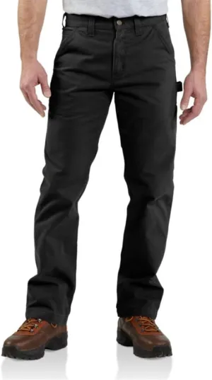 Carhartt Men's Relaxed Fit Twill Utility Work Pant, Black, 33W x 36L