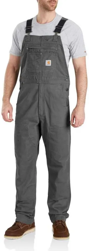 Carhartt Men's Rugged Flex Relaxed Fit Canvas Bib Overall