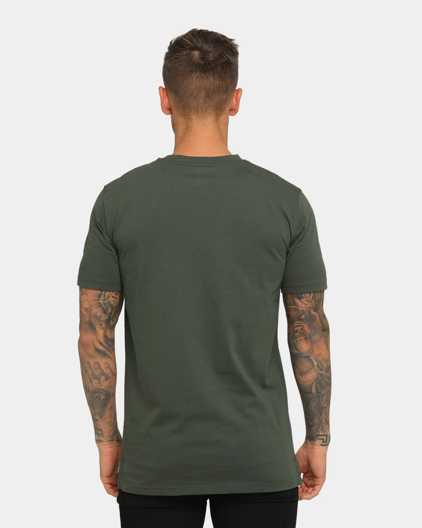 Carré D-Luxe Short Sleeve T-Shirt 3 Pack Black/Stone/Army