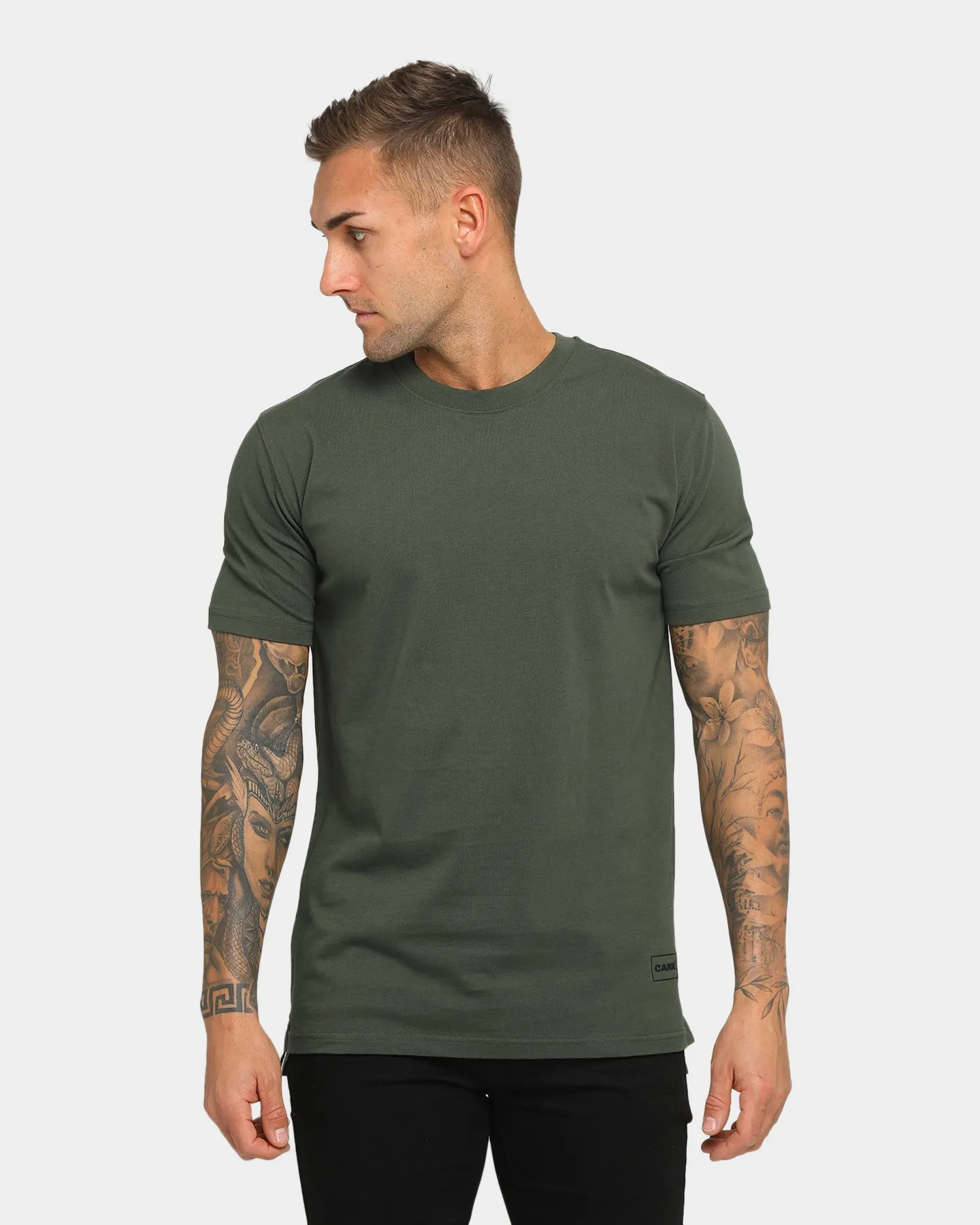 Carré D-Luxe Short Sleeve T-Shirt 3 Pack Black/Stone/Army