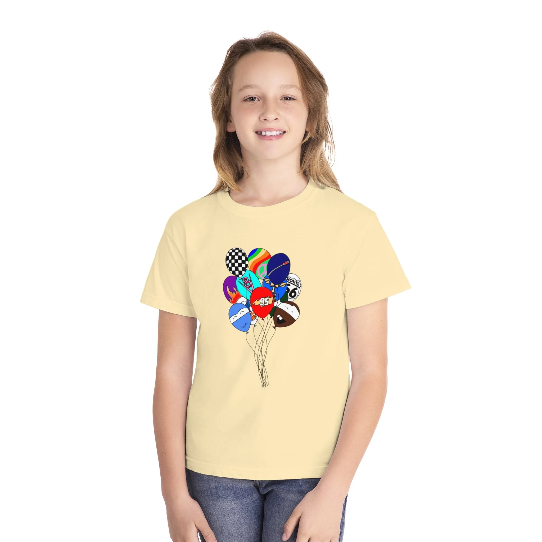 Cars Balloons Youth Tee