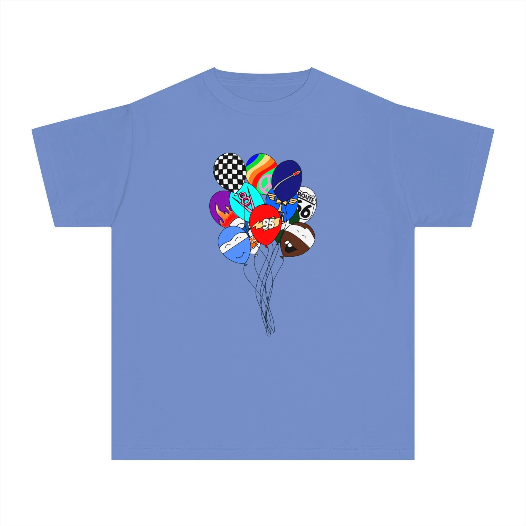 Cars Balloons Youth Tee
