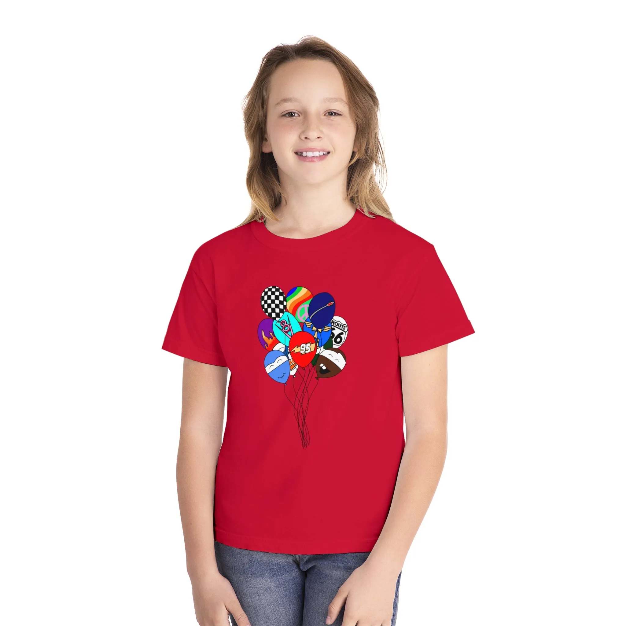 Cars Balloons Youth Tee