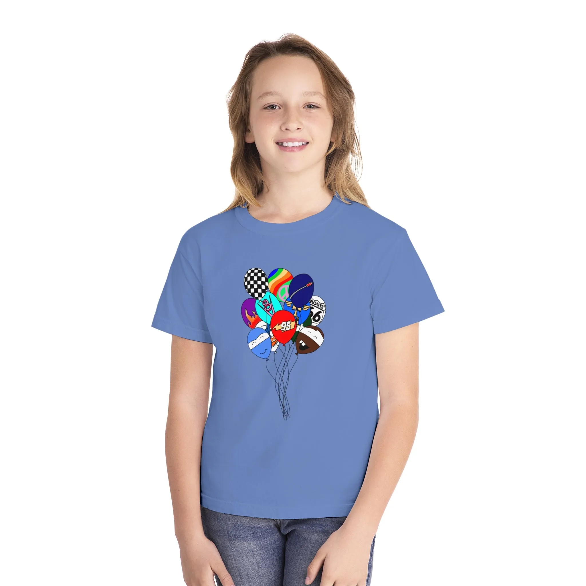 Cars Balloons Youth Tee