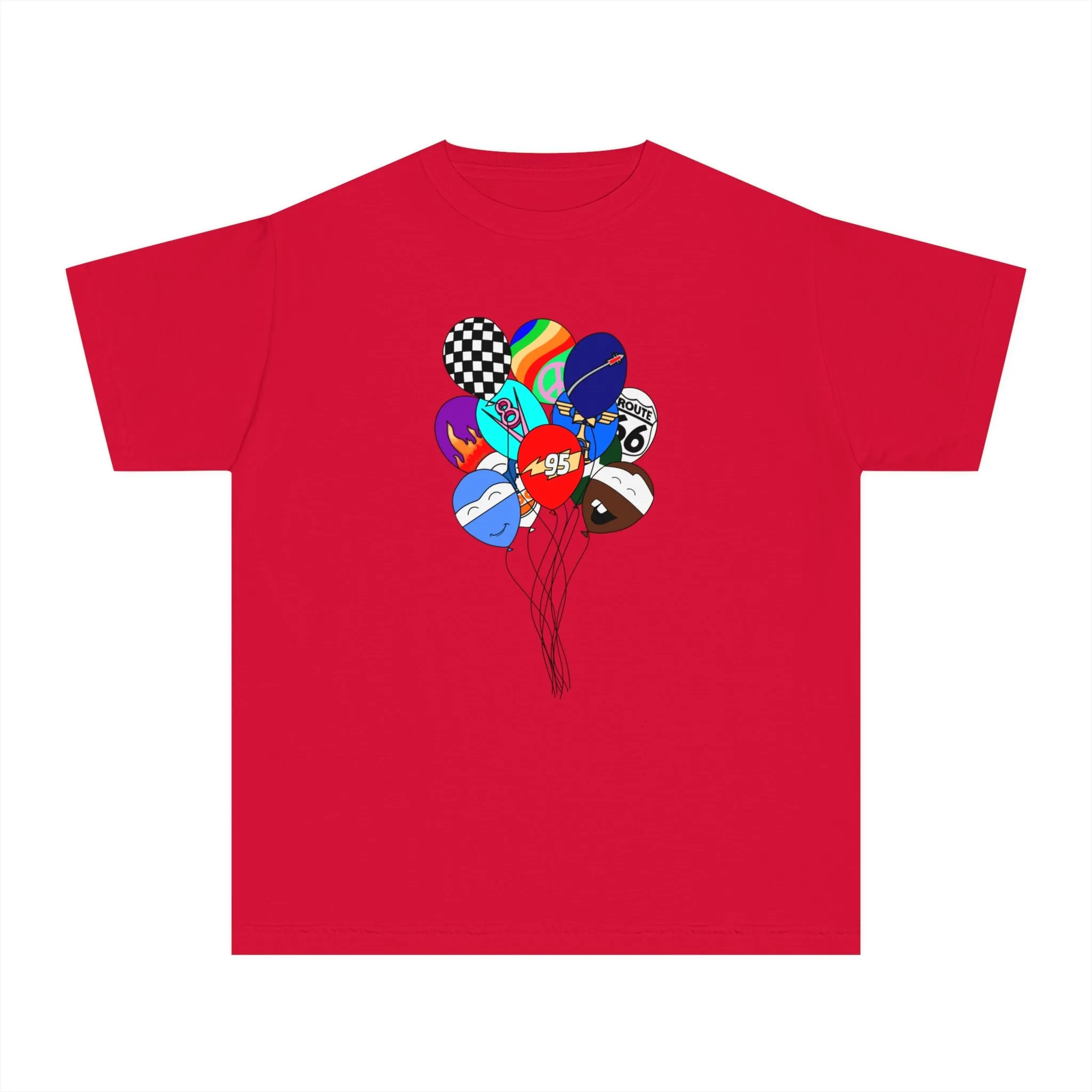 Cars Balloons Youth Tee
