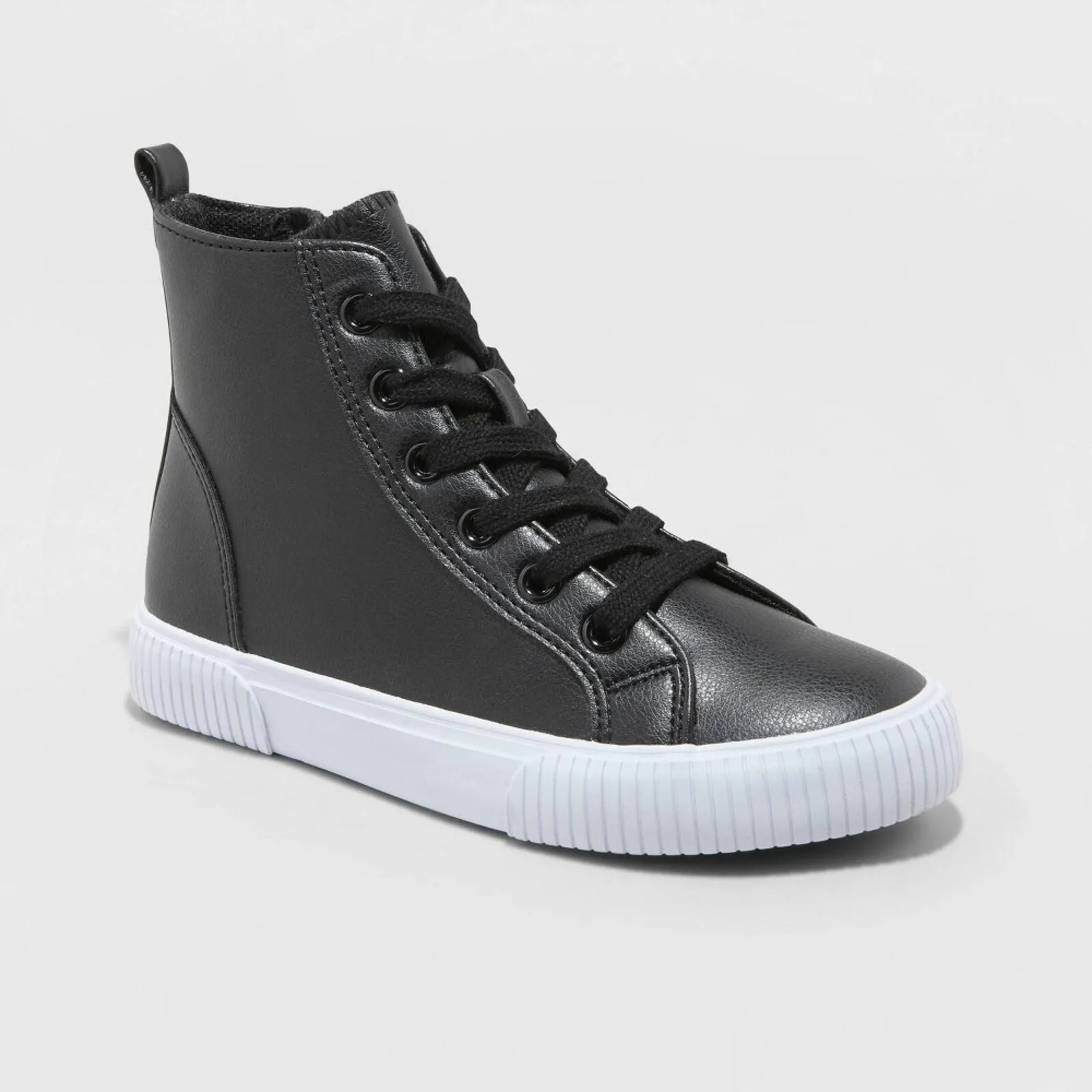 Cat & Jack Boys Glenn High-Top Sneakers 87831385 Black 6
