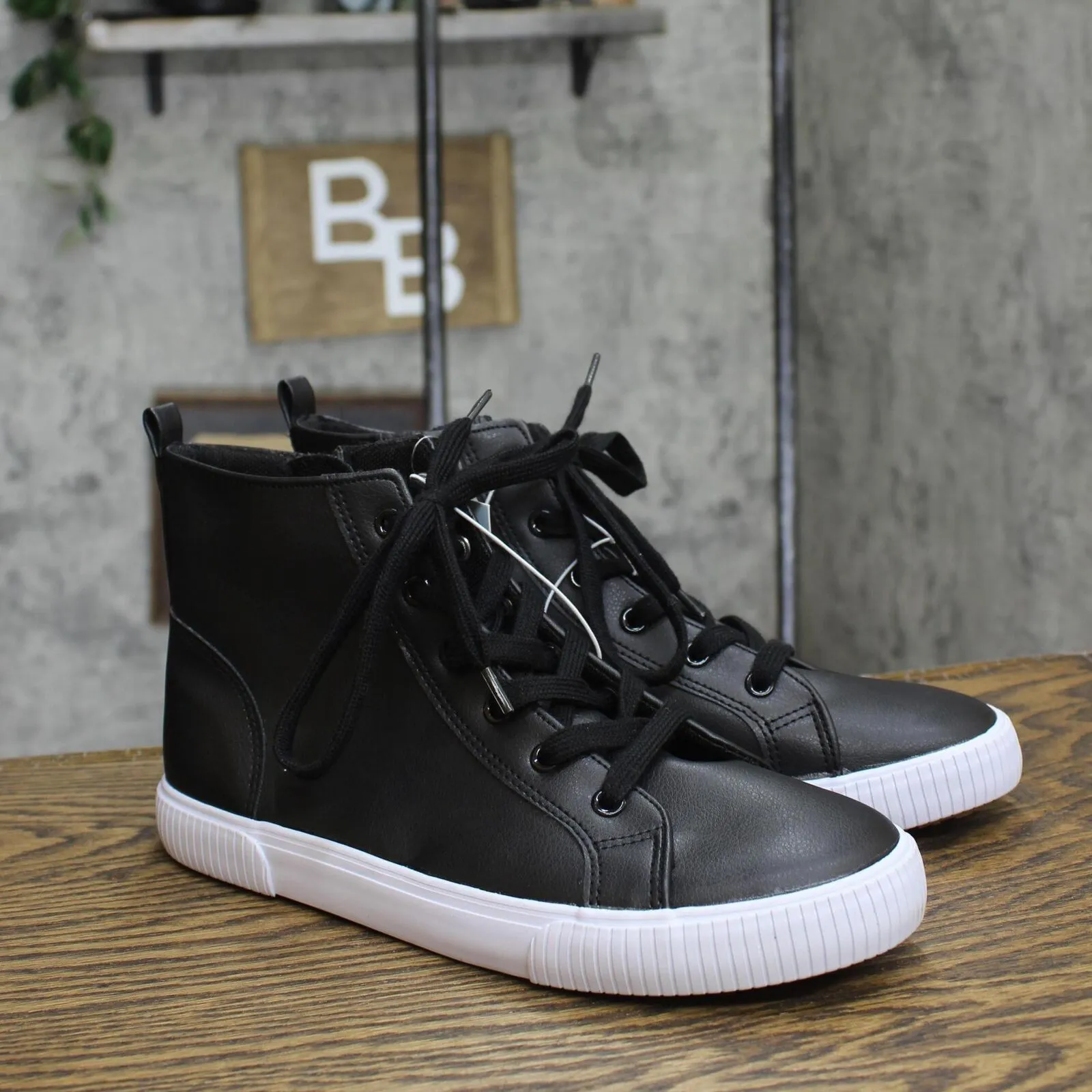 Cat & Jack Boys Glenn High-Top Sneakers 87831385 Black 6