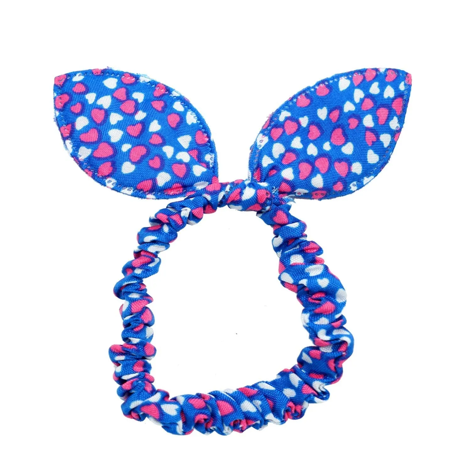 CELLOT 40Pcs Cute Baby Hair Ties Bunny Rabbit Ears Hair Bows Seamless No Crease Elastics Hair Holders for Little Girls and Toddlers in Pairs