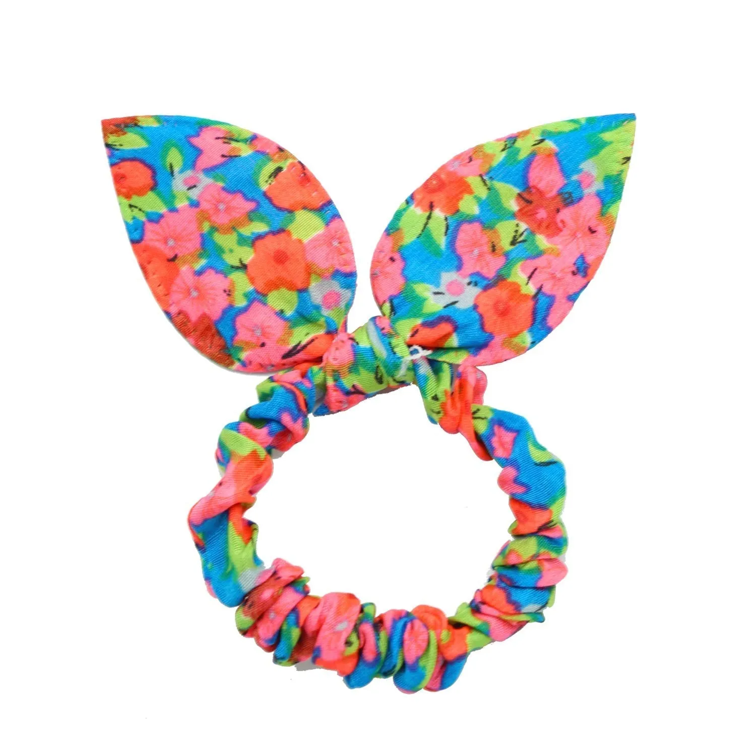 CELLOT 40Pcs Cute Baby Hair Ties Bunny Rabbit Ears Hair Bows Seamless No Crease Elastics Hair Holders for Little Girls and Toddlers in Pairs