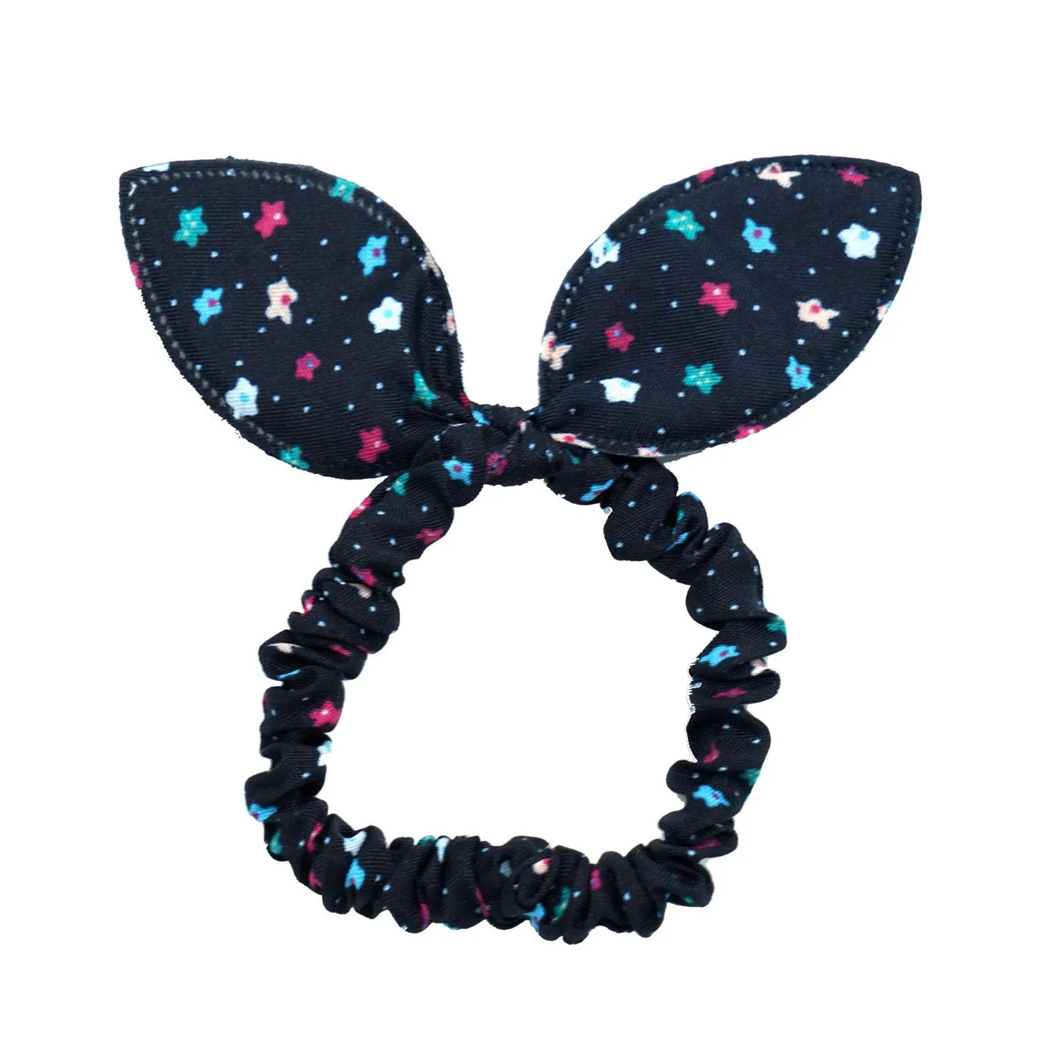 CELLOT 40Pcs Cute Baby Hair Ties Bunny Rabbit Ears Hair Bows Seamless No Crease Elastics Hair Holders for Little Girls and Toddlers in Pairs