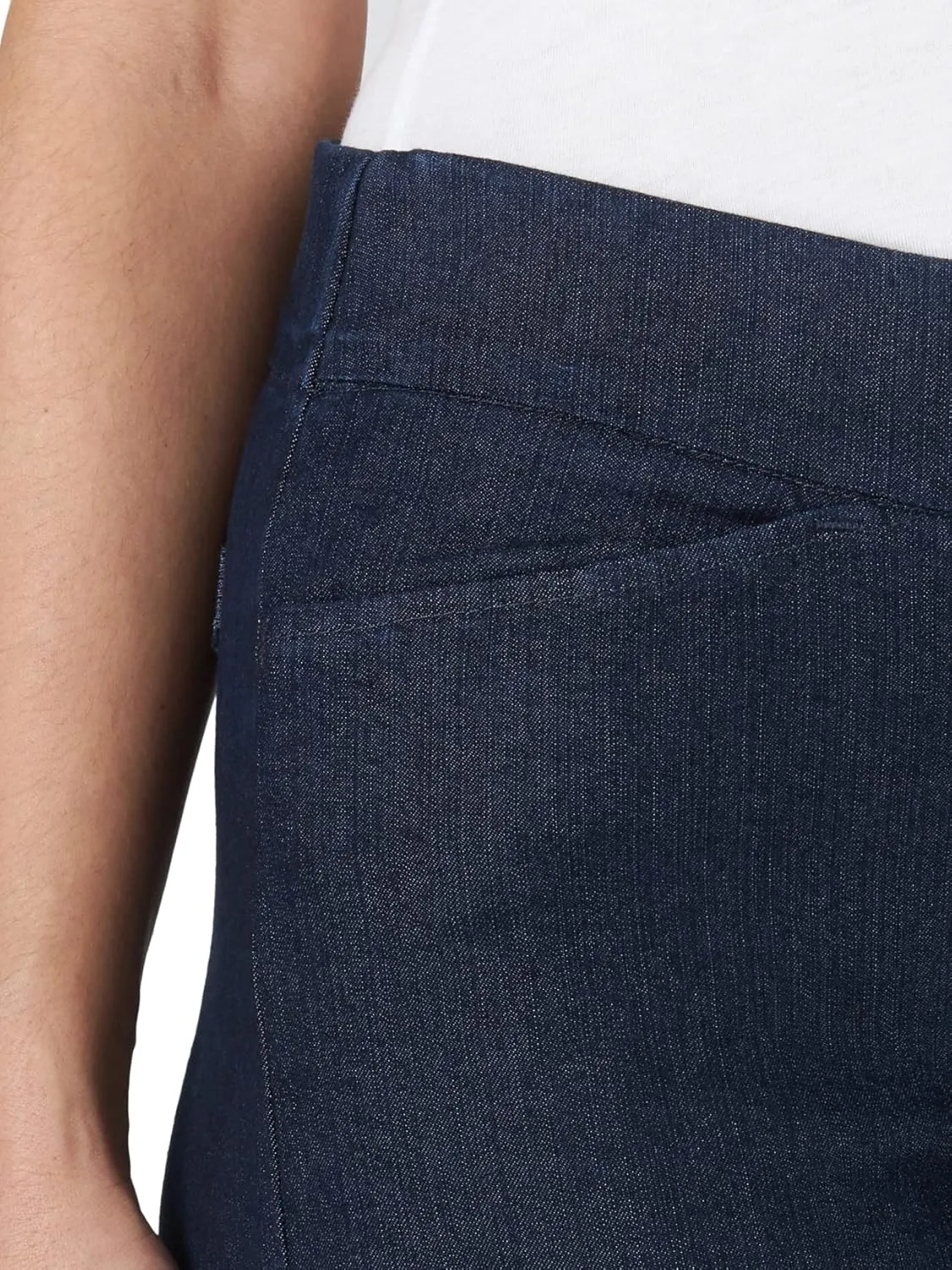 Chic Classic Collection Women's Relaxed Fit Flat Bermuda Short