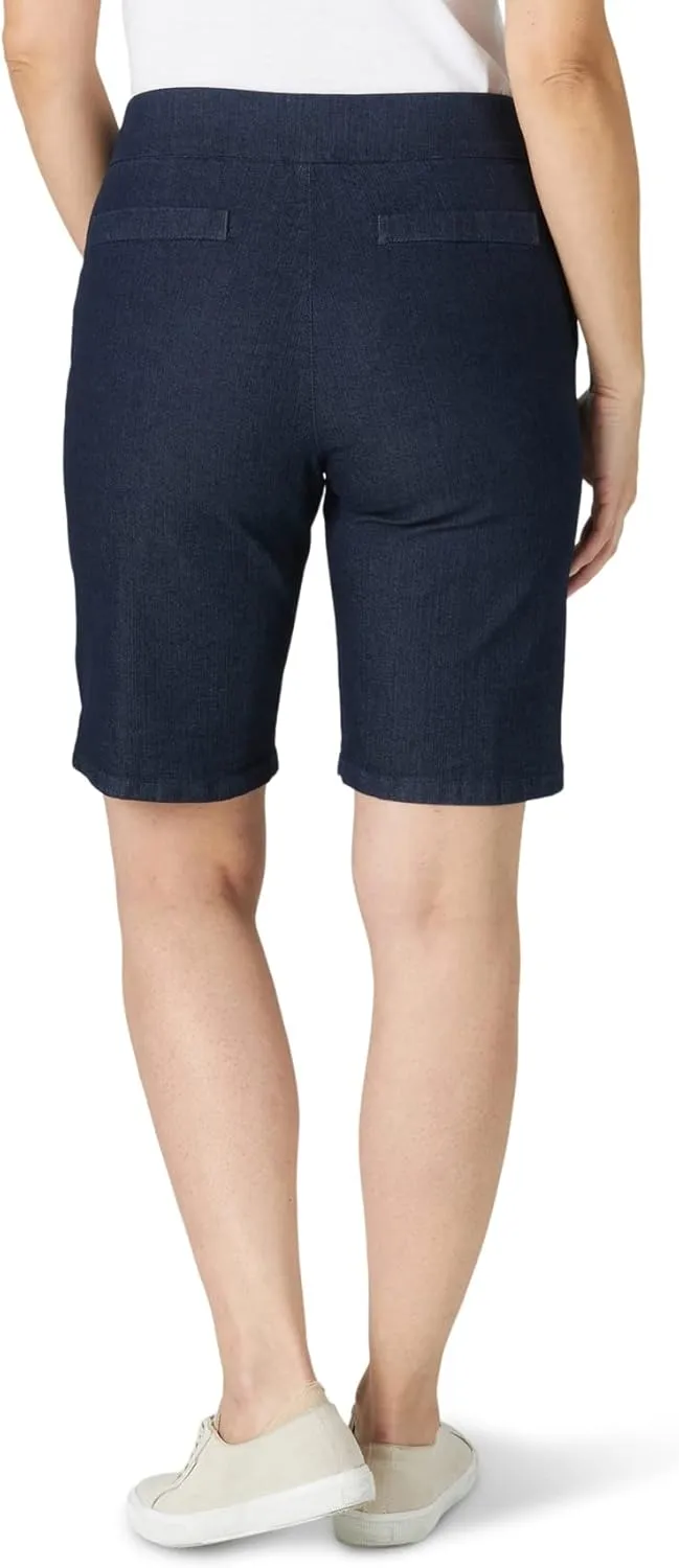 Chic Classic Collection Women's Relaxed Fit Flat Bermuda Short