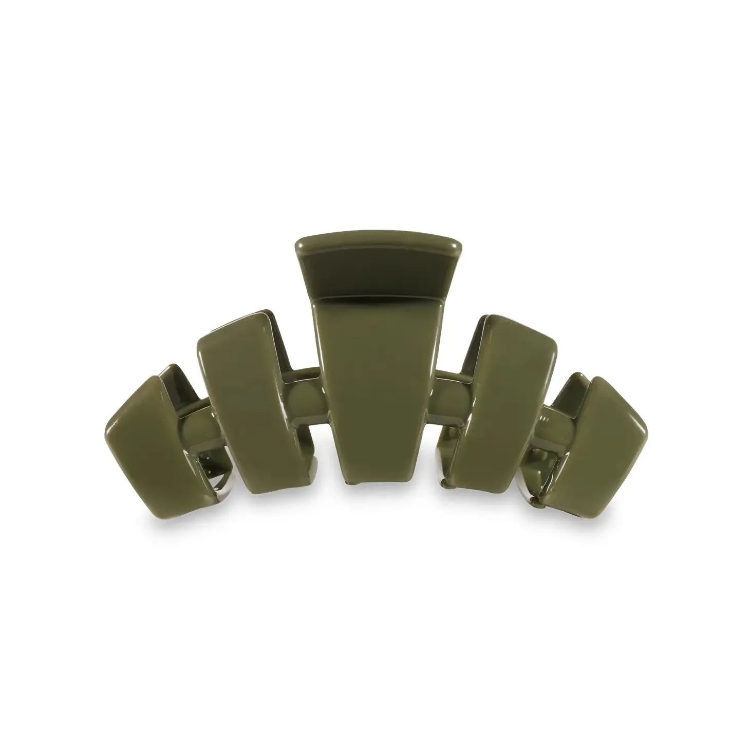 Classic Olive Teletie Hair Clip