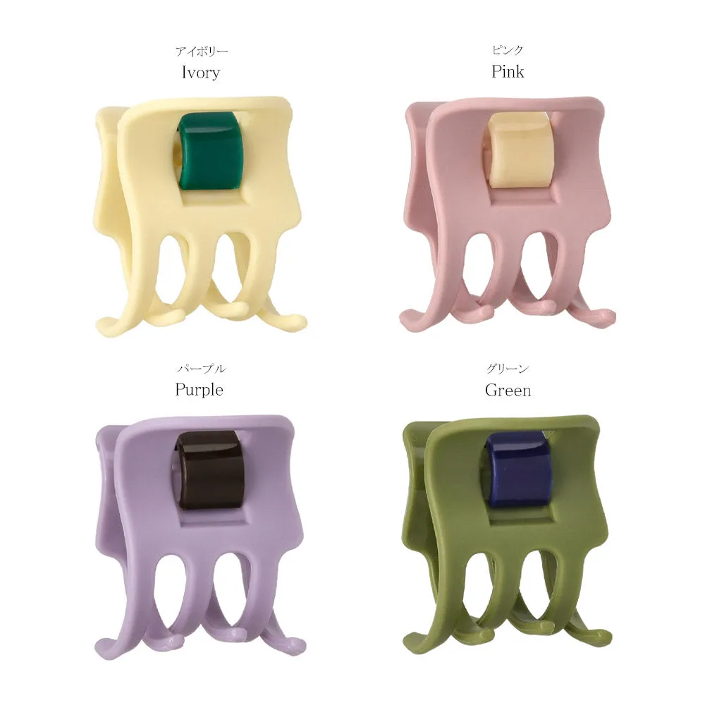 Colorful Square Hair Claw Clip