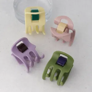 Colorful Square Hair Claw Clip