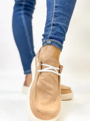 Corky's Camel Faux Suede Kayak 2 Sneakers - FINAL SALE