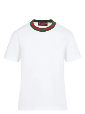 COTTON CREW-NECK T-SHIRT