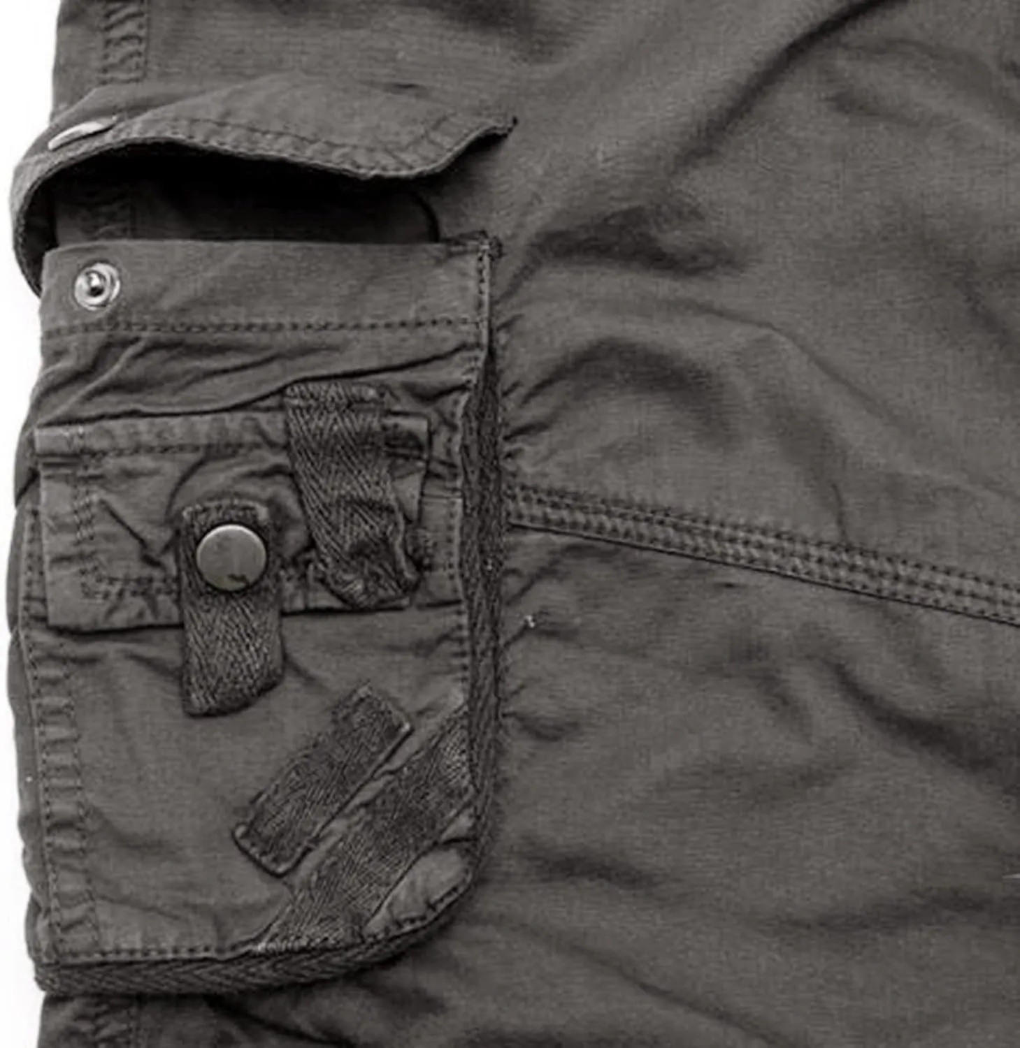 CRNTCEM Men Casual Cargo Shorts Combat Twill Work Chino Knee Length Short Summer Training Tactica Military Shorts with Pocket
