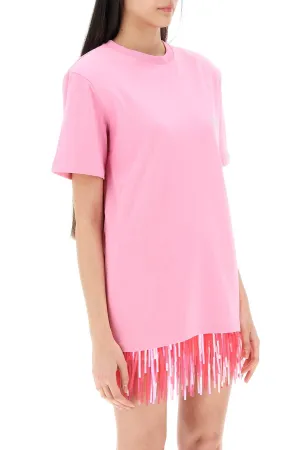 crystal cut-out t-shirt