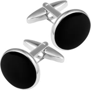 Cufflinks for Men Classic Wedding Business Shirt Cuff Links Silver Gold Black Set Gifts with Box
