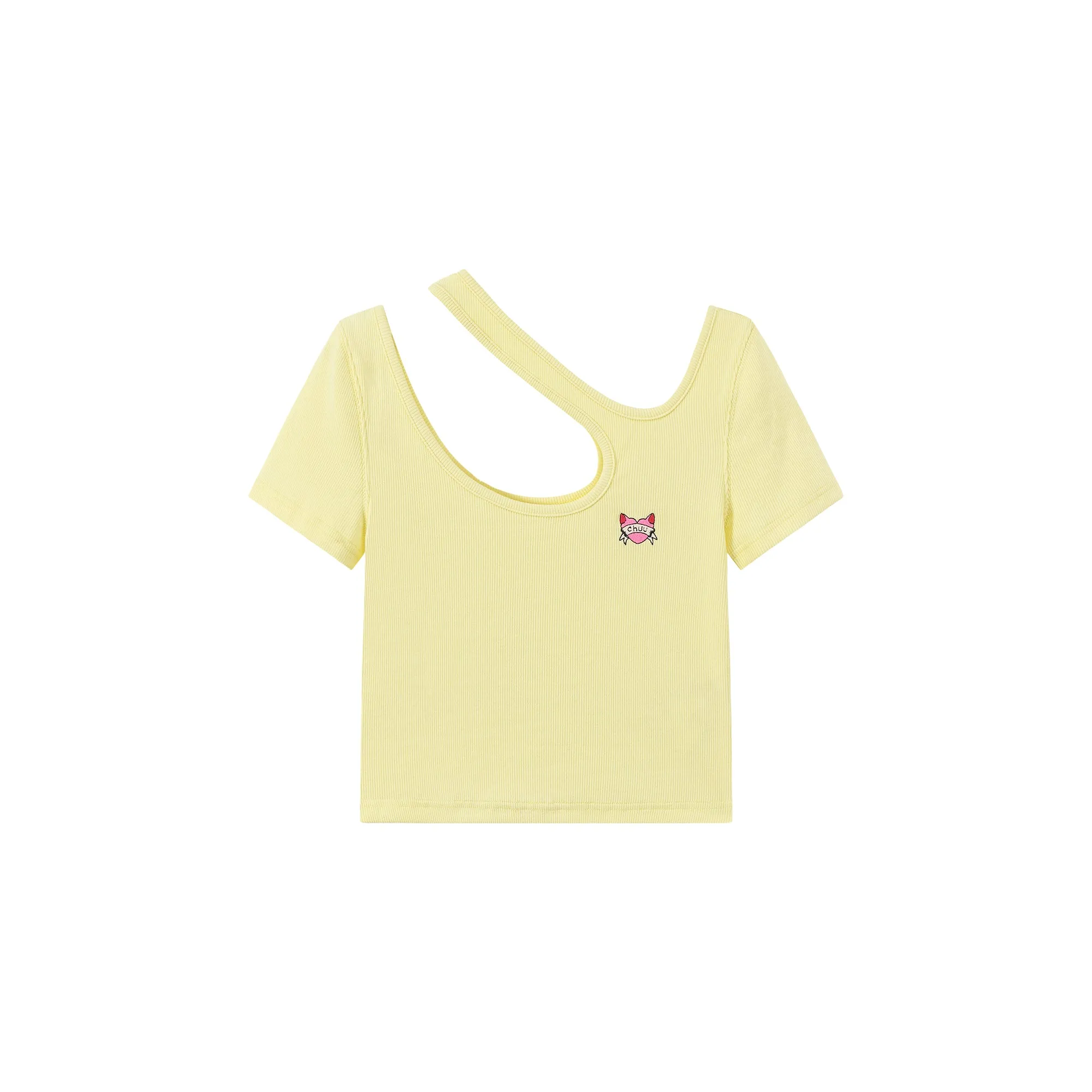 Cut Out Slim T-Shirt