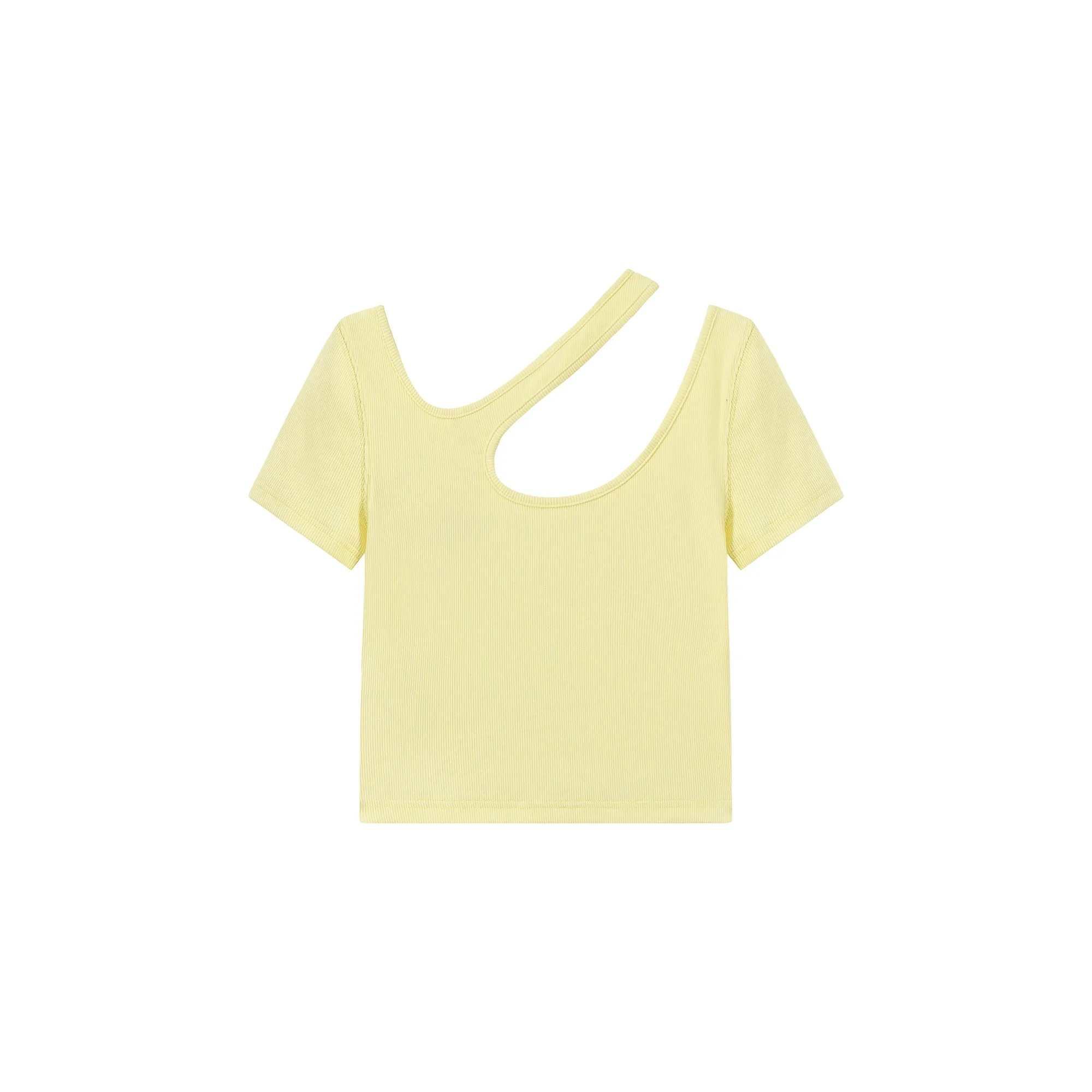Cut Out Slim T-Shirt
