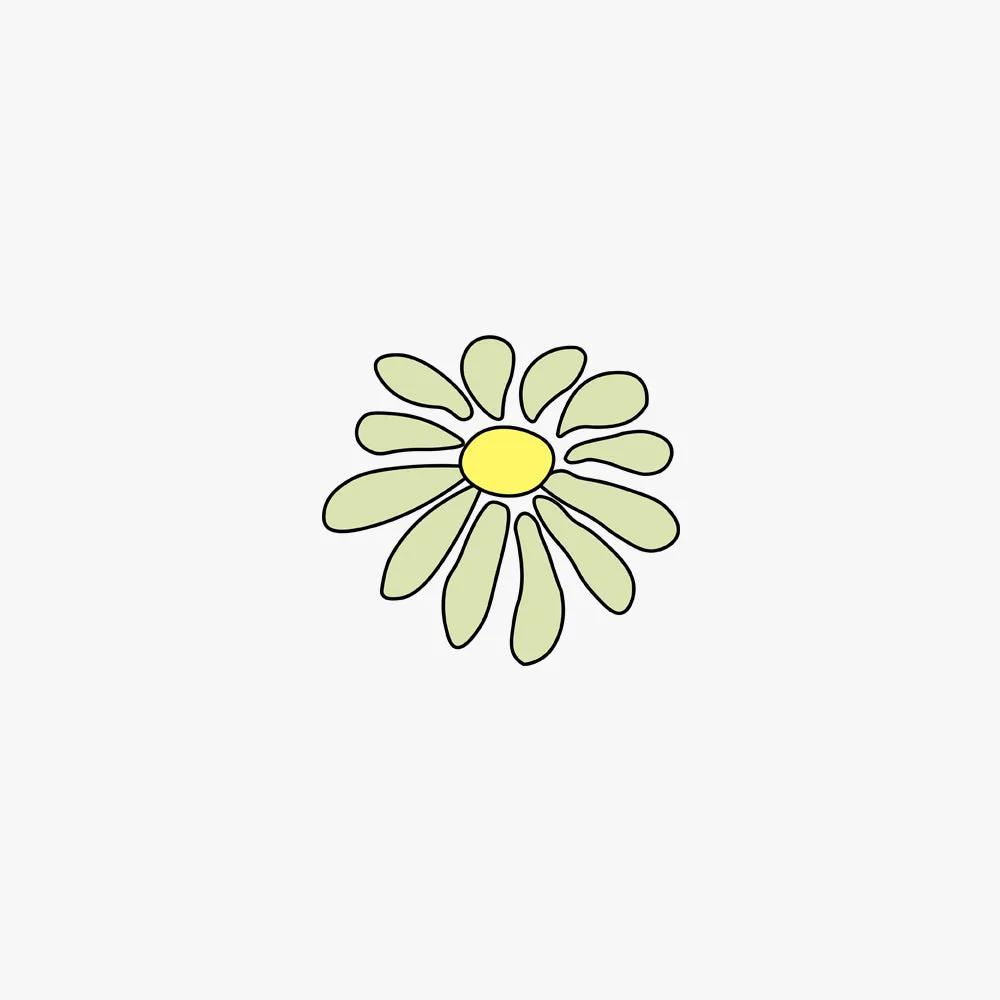 Daisy T Shirt -  Daisy Flower T Shirt - Organic Womens Graphic T-Shirt