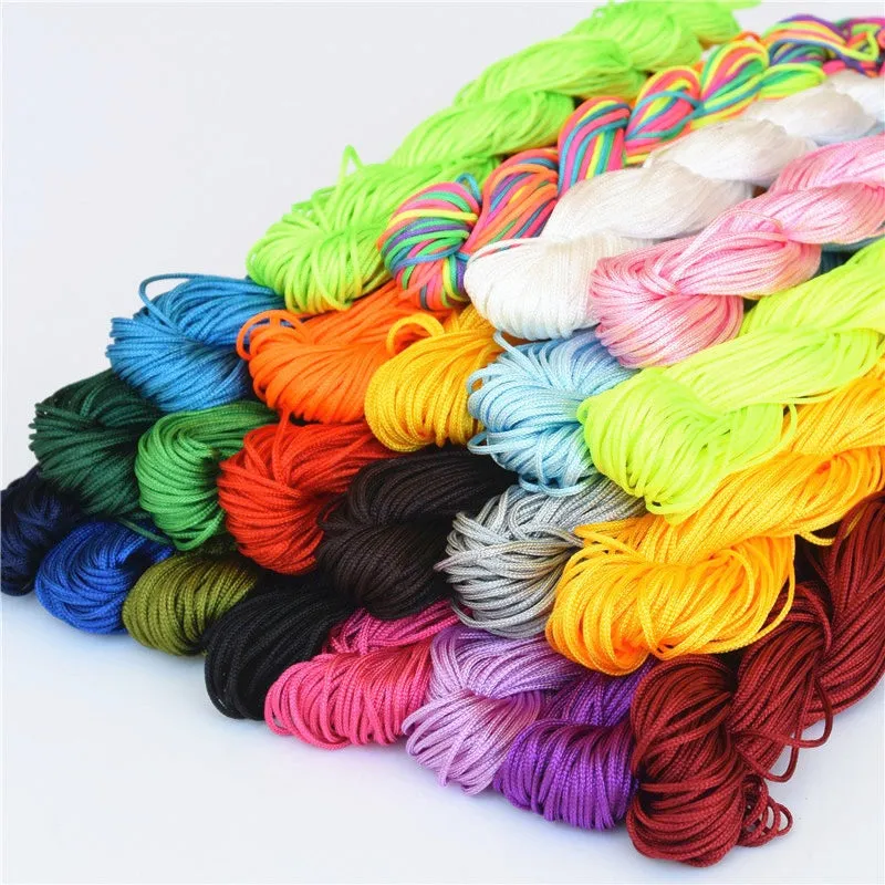 Dark Pink (20m) 1mm Braided Thread