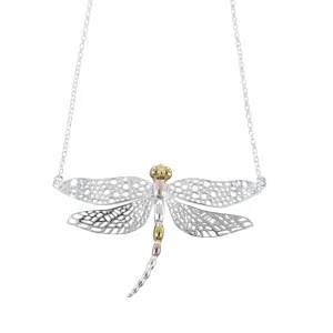 Dazzling Dragonfly Necklace
